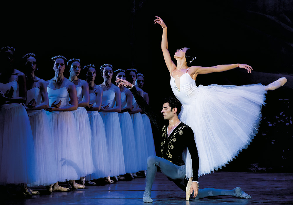 ballet show-man and women-classic