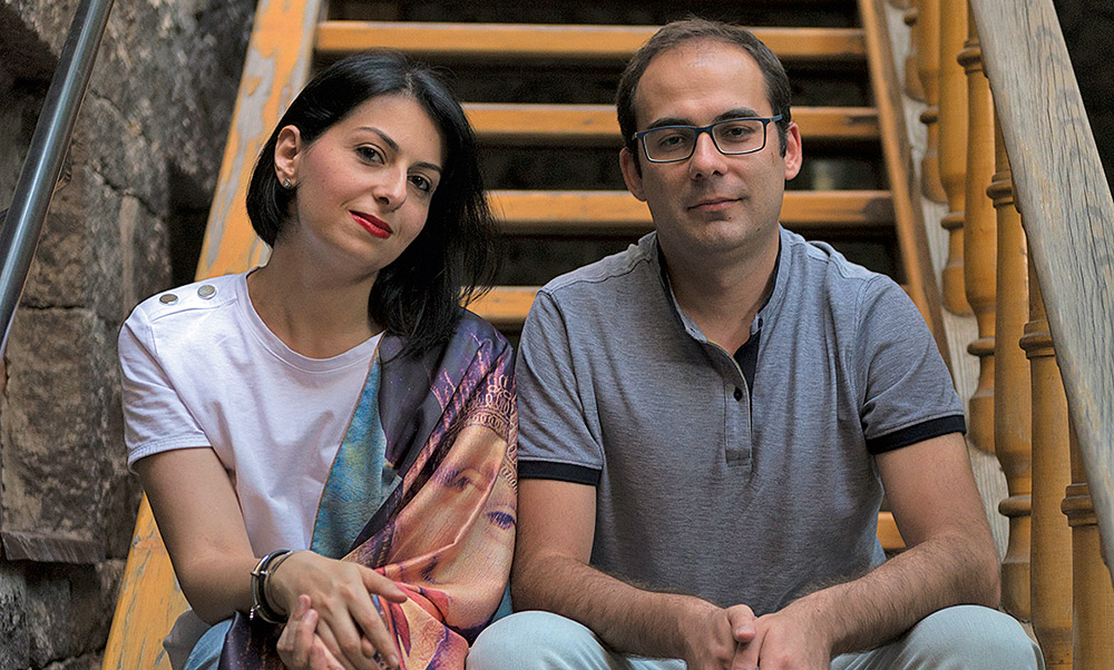 Founders of “Artuyt” Arevik Arakelyan and Hovhannes Petrosyan​