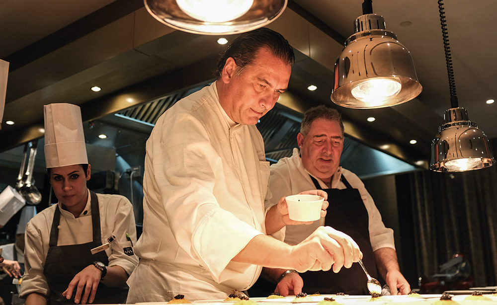 Three Michelin star Chef Italo Bassi​