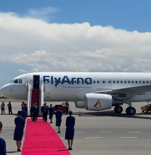 Церемония запуска армянского авиаперевозчика Fly Arna состоится сегодня 