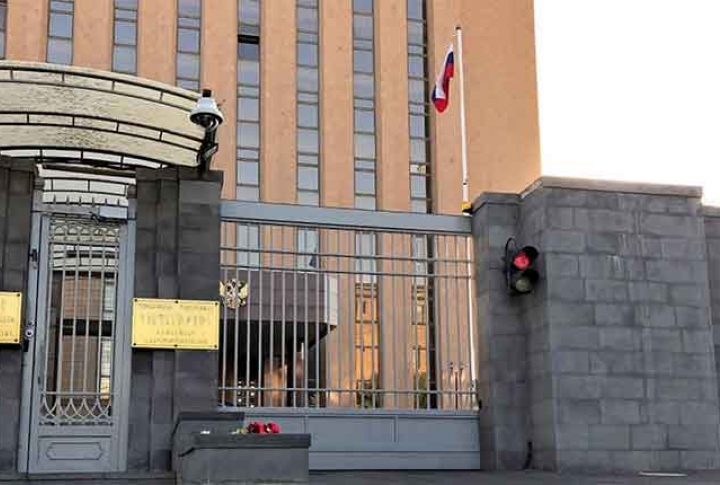 Посольство РФ направило в МИД Армении ноту с призывом пресекать обвинения в причастности России во взрыве