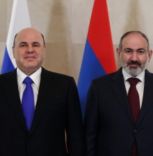 Главы правительств Армении и России рассмотрели вопросы взаимодействия в ЕАЭС