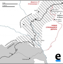 Миротворцы не сдвинутся ՛՛ни на сантиметр՛՛, пока не будет готова новая дорога, заявил российский дипломат