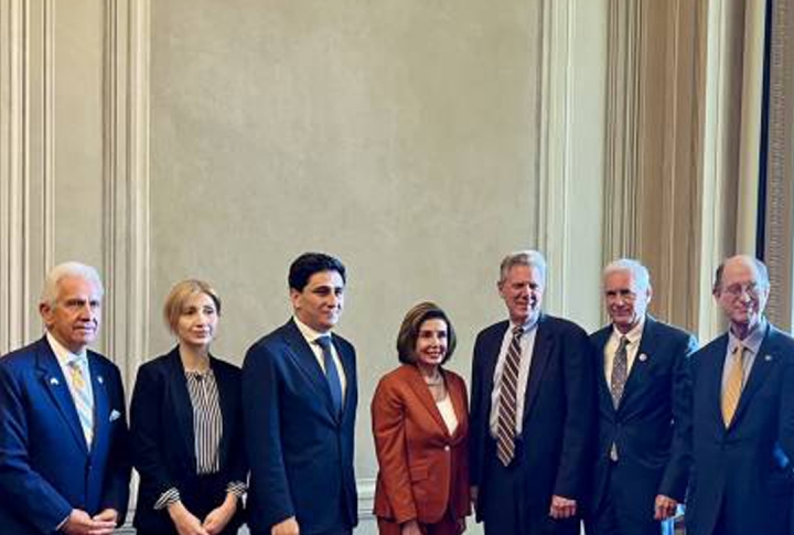 Представитель РА по международно-правовым вопросам встретился с Нэнси Пелоси