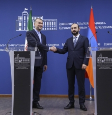 Главы МИД Армении и Ирана обсудили проект «Персидский залив - Черное море»