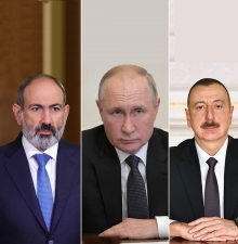 «Ведомости» сообщают о возможной трехсторонней встрече Пашиняна, Путина и Алиева