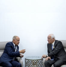 Президент РА встретился с генсеком Лиги арабских государств