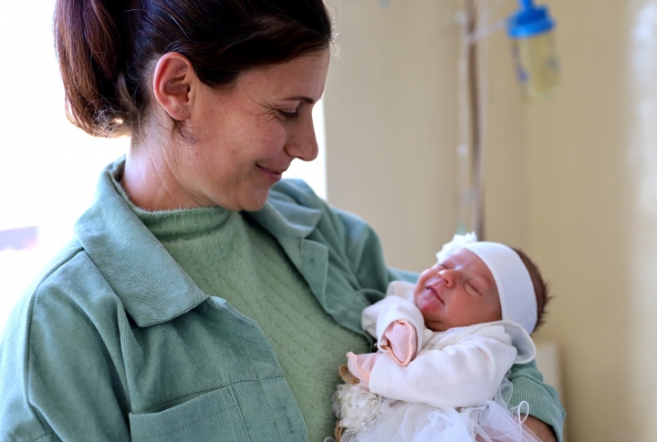 Новорожденная  Арпи из города Мартуни, Гегаркуникской области названа одним из восьмимиллиардных людей в мире