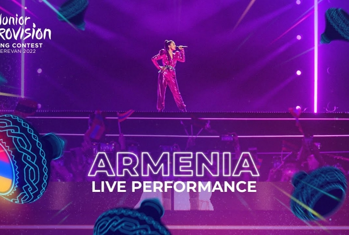 Представительница Армении заняла второе место на детском Евровидении 2022