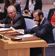 Баку осуществляет политику геноцида в отношении армян Арцаха, заявил Мирзоян в СБ ООН