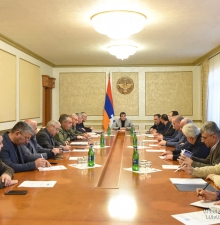 В Арцахе состоялось заседание Совета безопасности