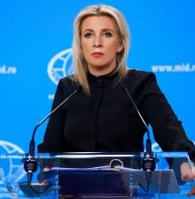 Критика российских миротворцев в Карабахе — неприемлема, заявила Захарова