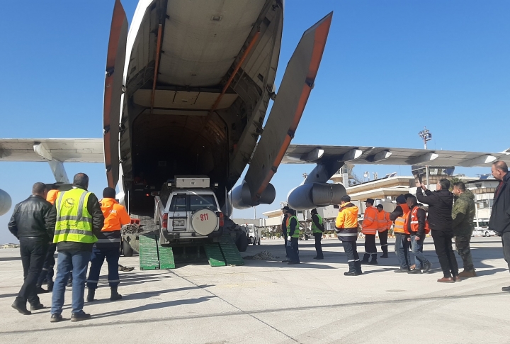 Армянские спасатели возвращаются из Сирии