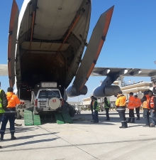 Армянские спасатели возвращаются из Сирии