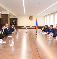 Папикян и посол Японии в Армении обсудили сотрудничества в сфере обороны