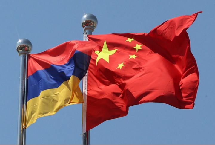 Китай предоставит Армении безвозмездную помощь в 100 миллионов юаней