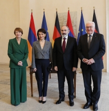 Премьер-министр РА и президент Германии обсудили ситуацию в Нагорном Карабахе