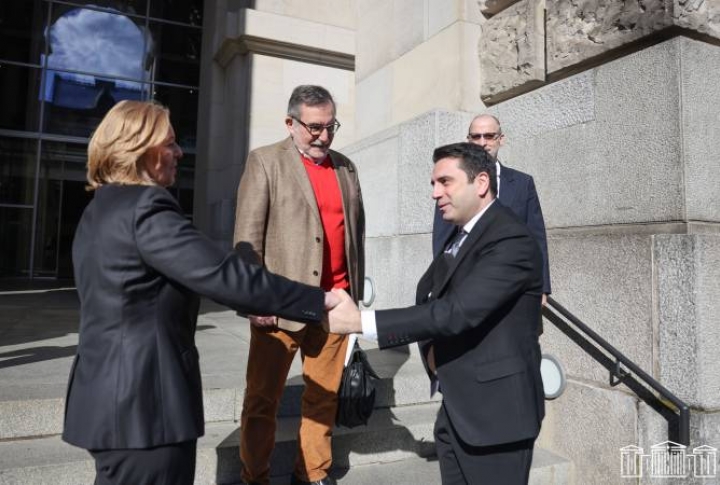 Ален Симонян призвал Германию применить санкции против Баку