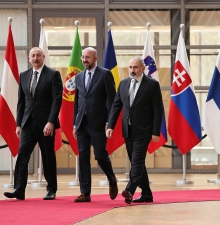 Лидеры Армении и Азербайджана взаимно обязались уважать территориальную целостность двух стран — Мишель