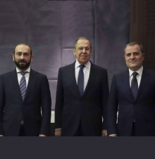 В Москве прошла встреча Мирзоян-Байрамов-Лавров