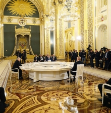 Состоялась встреча глав Армении, России и Азербайджана в Москве