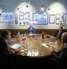 В Кишиневе состоялась пятисторонняя встреча Пашинян-Алиев-Мишель-Макрон-Шольц