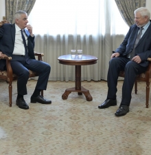 Мгер Григорян и Анджей Каспршик обсудили вопросы разблокирования транспортных коммуникаций