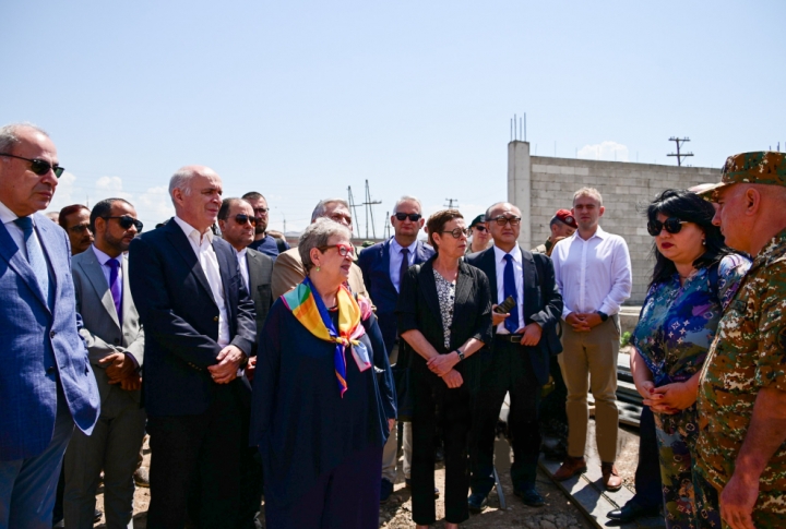 Аккредитованные в Армении иностранные дипломаты посетили Ерасх