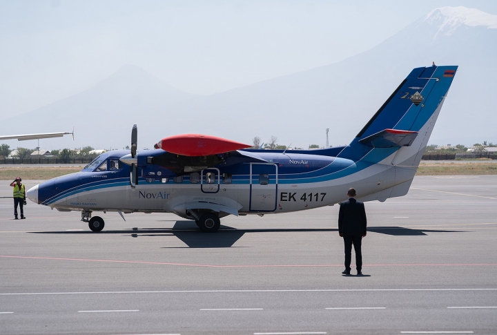 Начаты регулярные авиарейсы по маршруту Ереван-Капан-Ереван