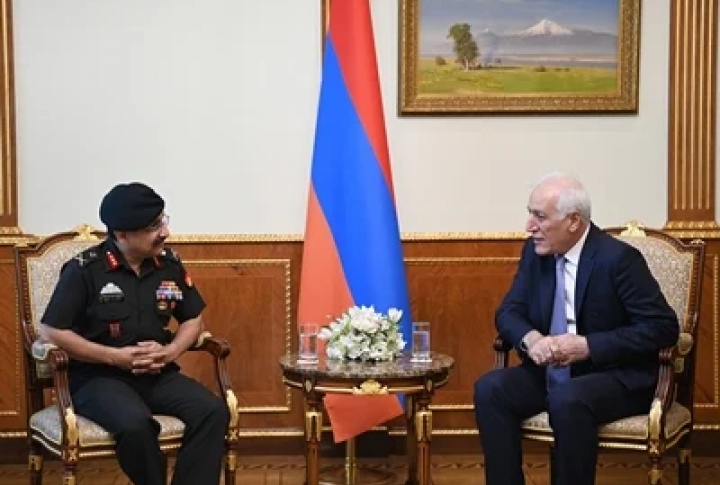 Состоялся визит командующего Колледжем национальной обороны Индии в Армению