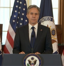 Блинкен заявил, что США «обеспокоены» гуманитарной ситуацией в Карабахе, и предостерег от эскалации