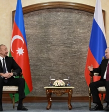 Президенты России и Азербайджана обсудили вопрос Карабаха