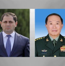 Министр обороны Армении обсудил с китайским официальным лицом военное сотрудничество
