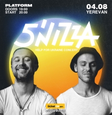 Группа 5'NIZZA наконец-то в Ереване!