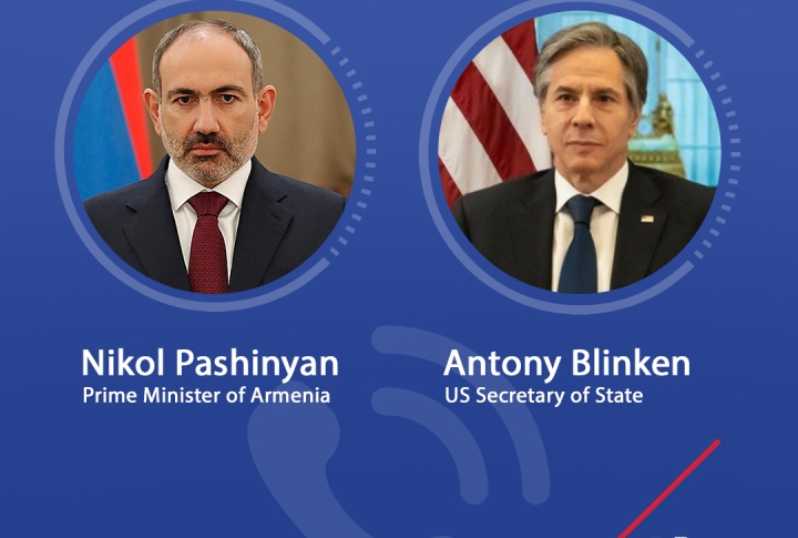Armenian Prime Minister, US State Secretary discuss Baku’s aggression on Artsakh