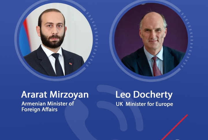 Armenian FM discusses Azerbaijani aggression in Artsakh with his UK counterpart