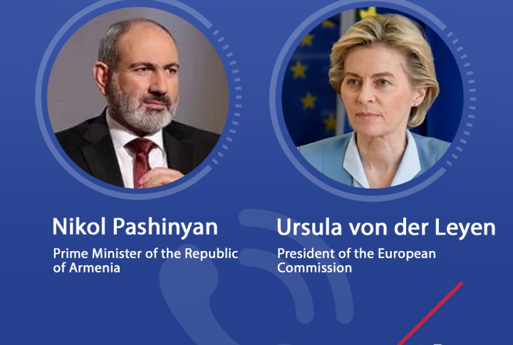 Pashinyan holds phone call with European Commission President