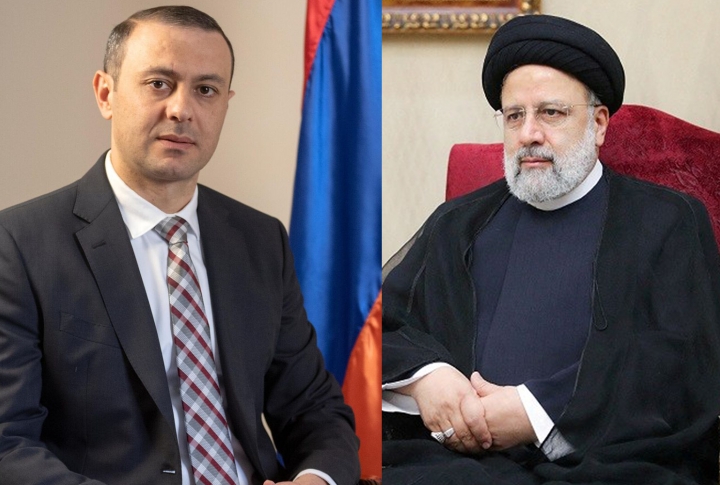 Armenian Security Council Secretary, Iran President emphasized inviolability of borders