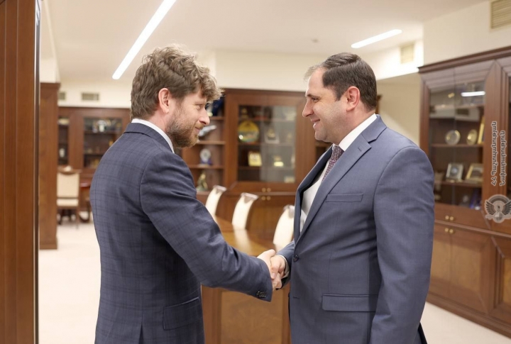 Armenian Defense Minister discussed security issues with French envoy