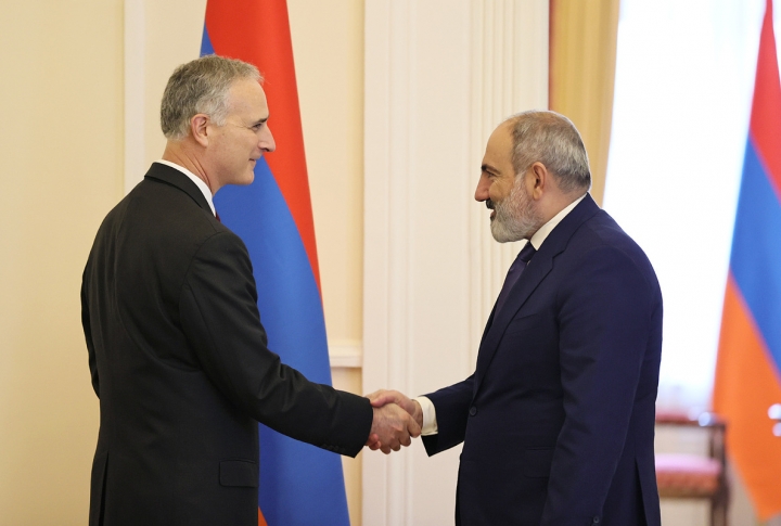 US envoy holds meetings with Armenian top officials in Yerevan