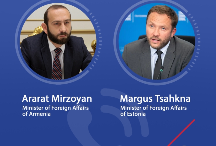Foreign ministers of Armenia, Estonia discuss security in South Caucasus