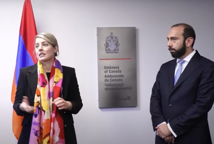 Canadian Embassy officially opened in Yerevan