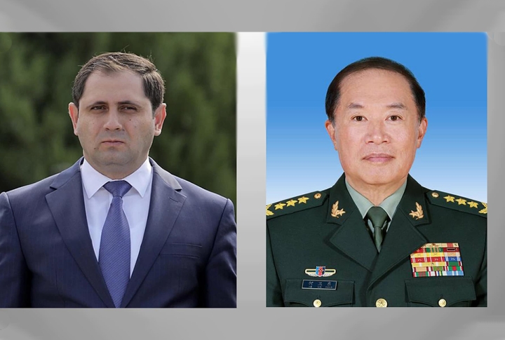 Armenian Defense Minister, Chinese official discuss military cooperation