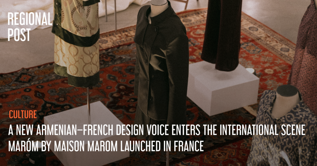 A New Armenian–French Design Voice Enters the International Scene ...