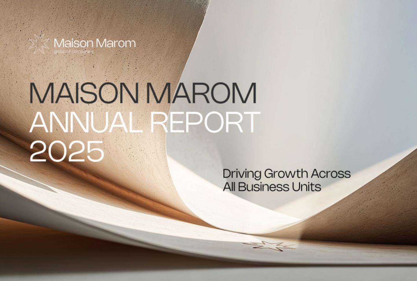 A year of structural maturity of Maison Marom: Annual report and Company Overview 2025