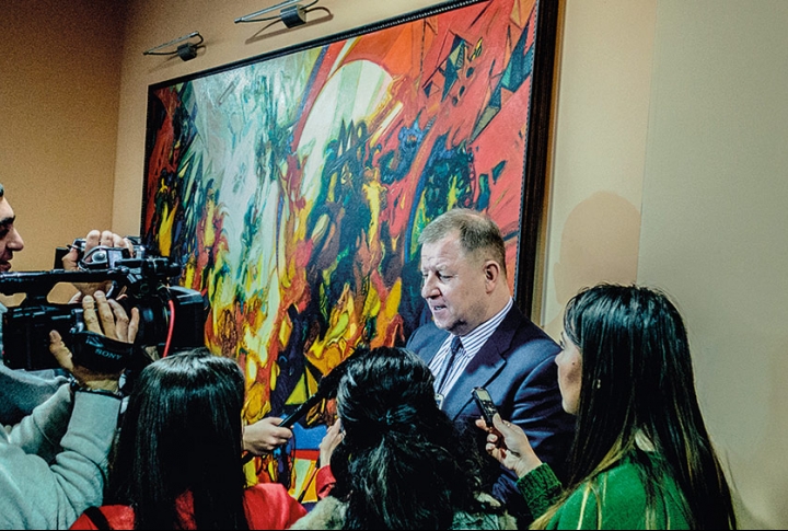 Lithuania’s Ambassador to Armenia Erikas Petrikas: