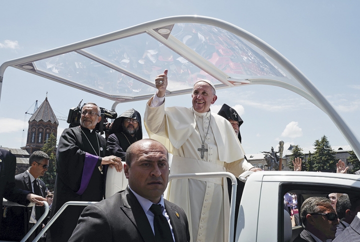 Pope in Armenia