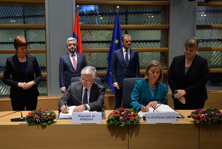 EU and Armenia signed the Enhanced and Comprehensive Partnership Agreement
