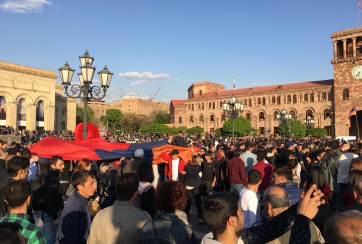 Former President of Armenia Serzh Sargsyan was elected the Prime Minister