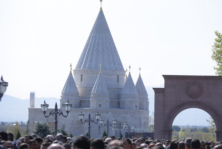 THE LARGEST YAZIDI TEMPLE IS BUILT IN ARMENIA